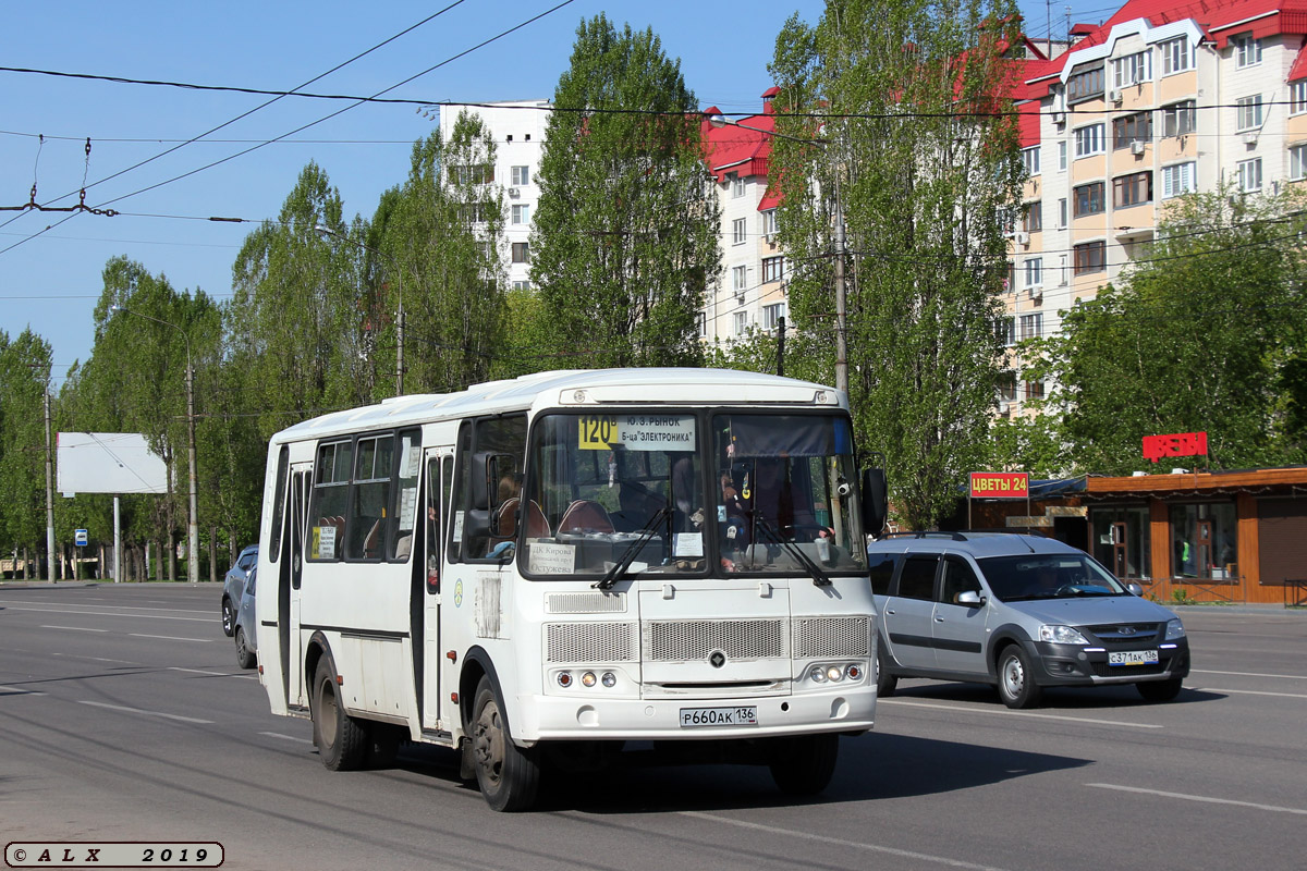 Воронежская область, ПАЗ-4234-05 № Р 660 АК 136