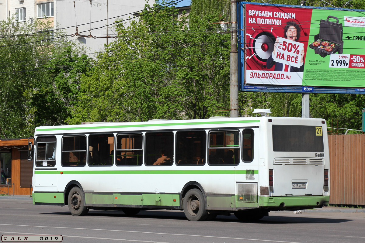 Воронежская область, ЛиАЗ-5256.35 № Т 215 АВ 136