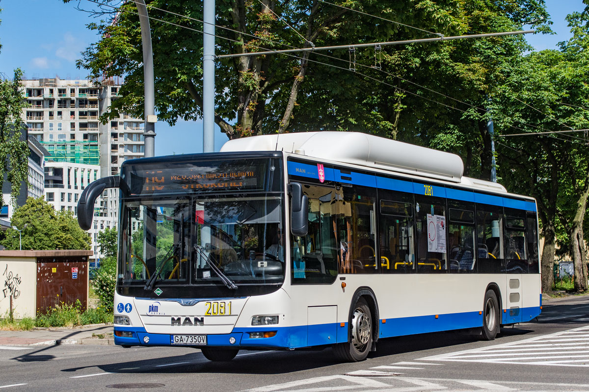 Польша, MAN A21 Lion's City NL313 CNG № 2081