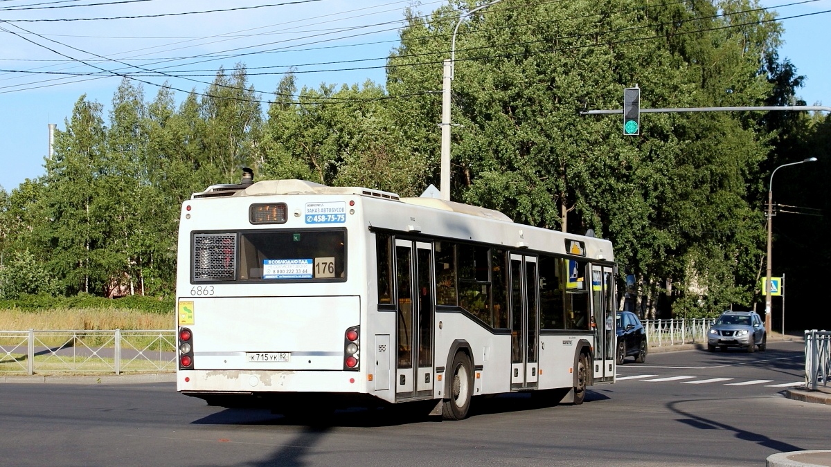 Санкт-Петербург, МАЗ-103.486 № 6863