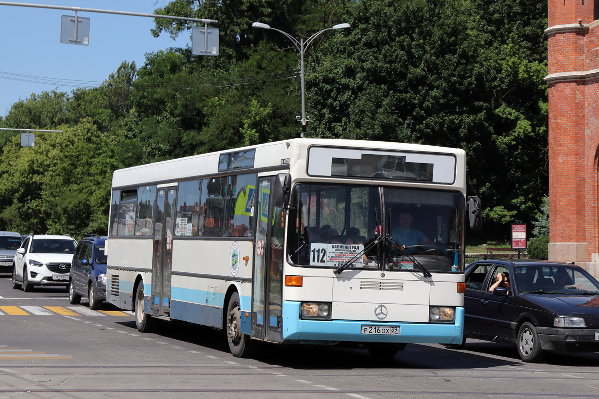 Калининградская область, Mercedes-Benz O405 № Р 216 ОХ 39