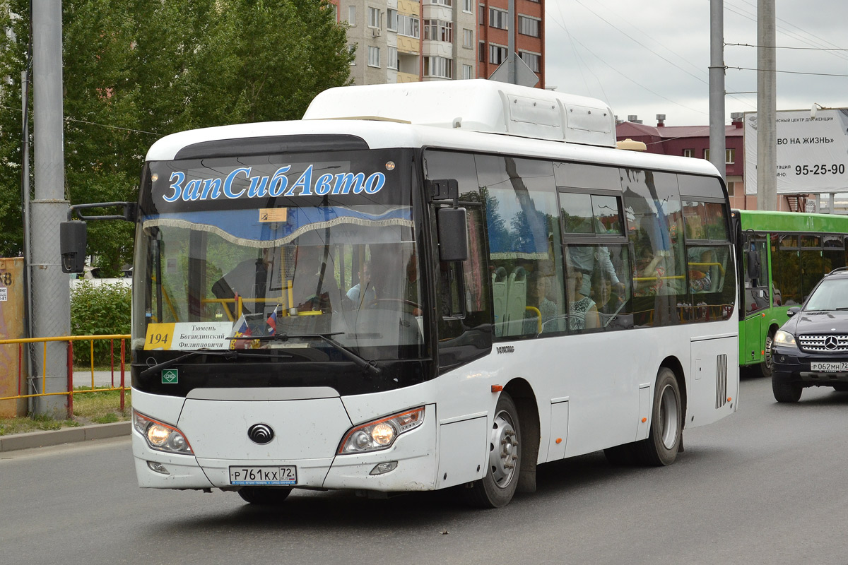 Тюменская область, Yutong ZK6852HG № Р 761 КХ 72