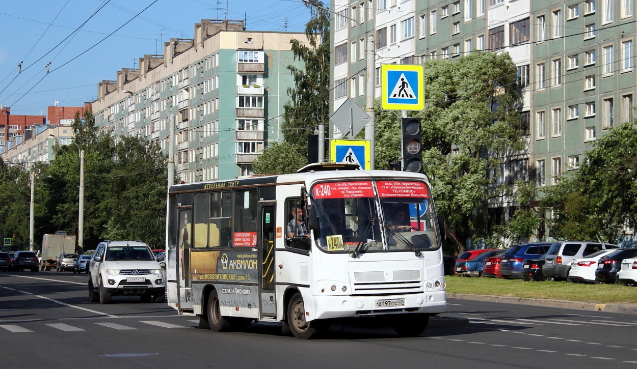 Санкт-Петербург, ПАЗ-320402-03 № 197