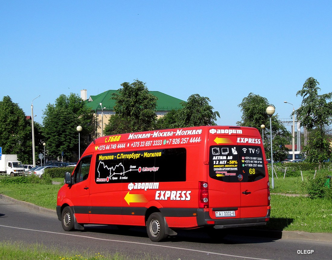 Могилёвская область, Бус-Мастер 3515 (Volkswagen Crafter) № АІ 0002-6