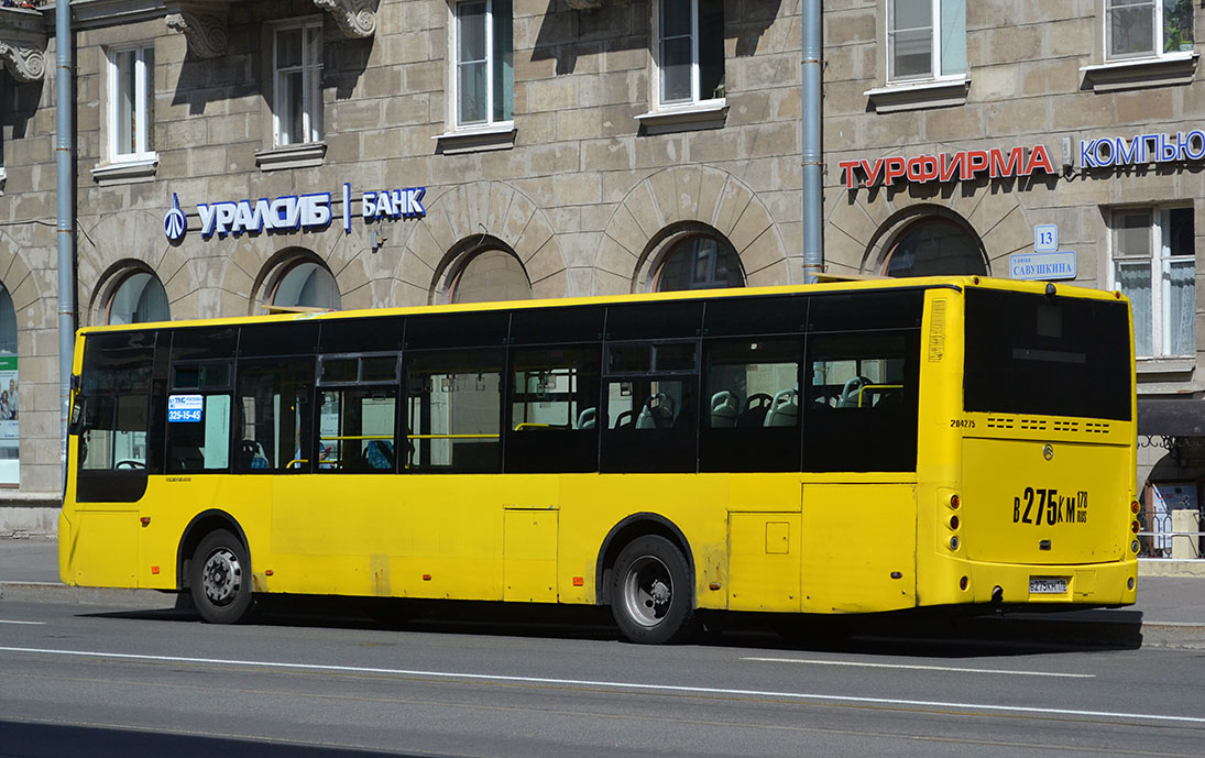 Санкт-Пецярбург, Golden Dragon XML6125CR № В 275 КМ 178