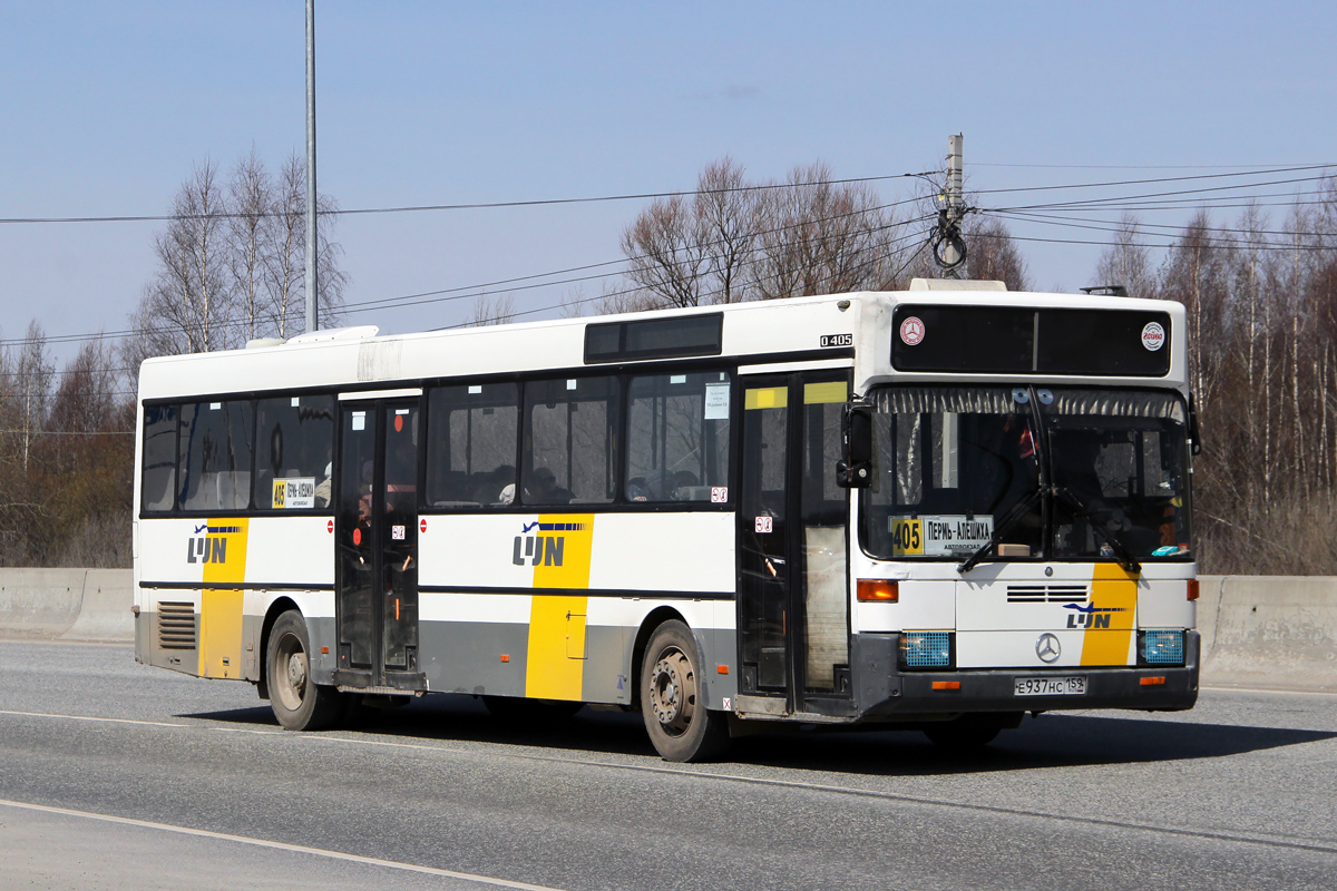 Пермский край, Mercedes-Benz O405 № Е 937 НС 159