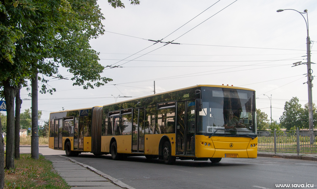 Киев, ЛАЗ A292D1 № 4606