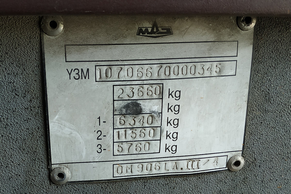 Рязанская область, МАЗ-107.066 № 0632