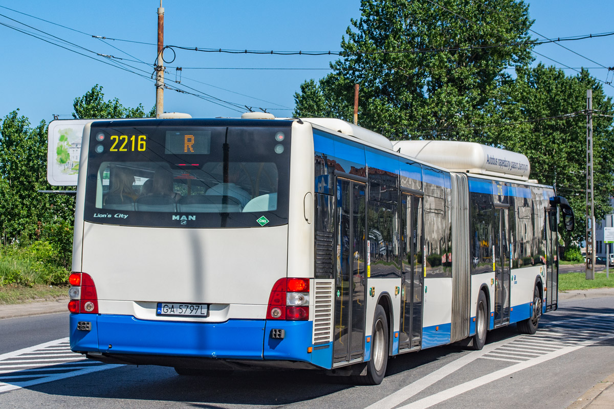 Польша, MAN A23 Lion's City G NG313 CNG № 2216