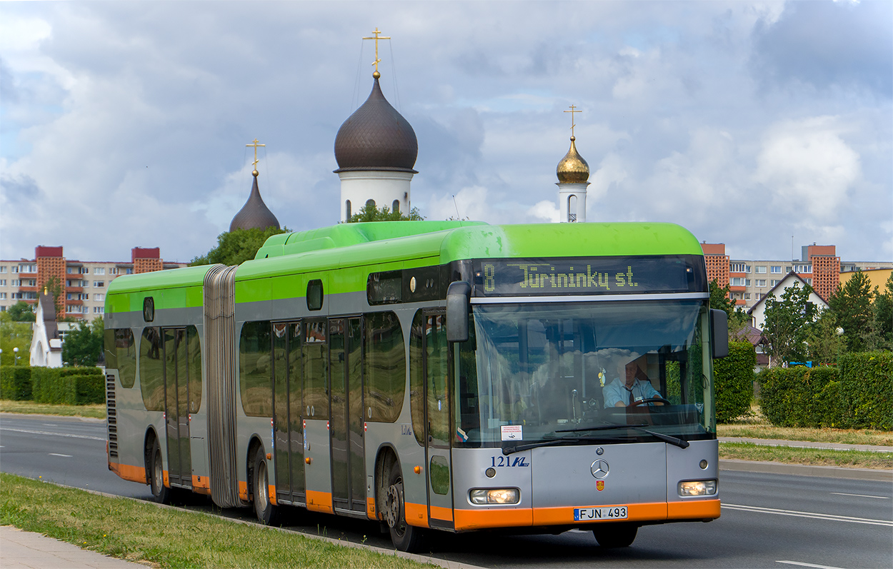 Литва, Mercedes-Benz O530G Irvine Citaro G CNG № 121