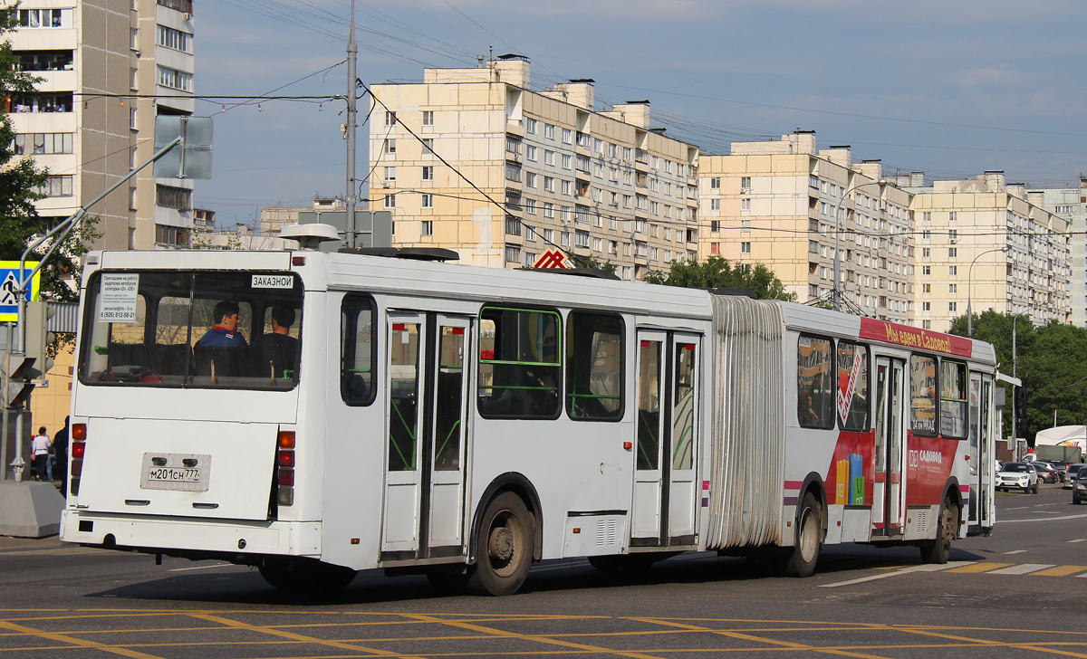 Москва, ЛиАЗ-6212.01 № М 201 СН 777