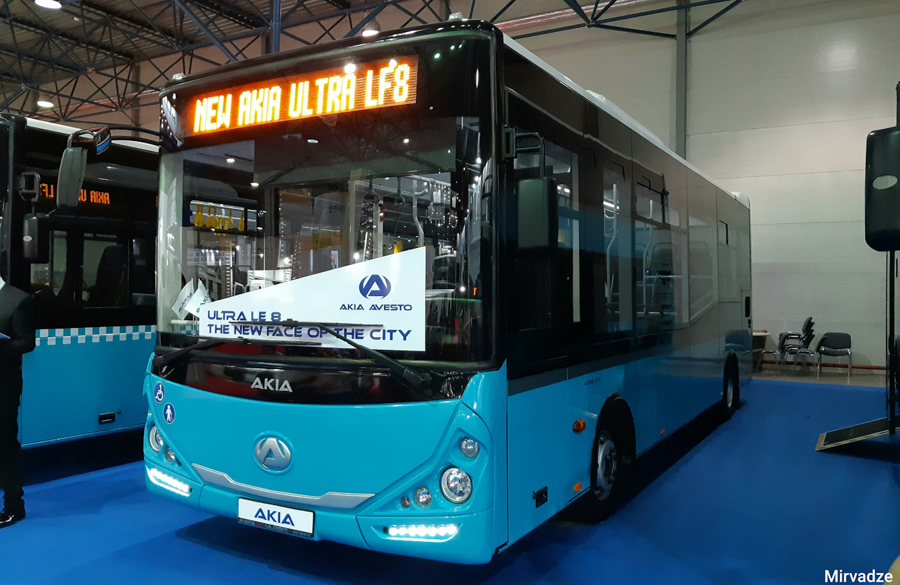 Алматы, Akia Ориё LE8 № б/н 3; Алматы — Выставка "Busworld Central Asia Almaty-2019"