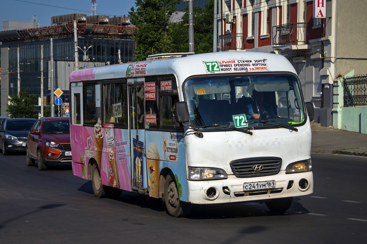 Ростовская область, Hyundai County LWB C11 (ТагАЗ) № С 241 УМ 161