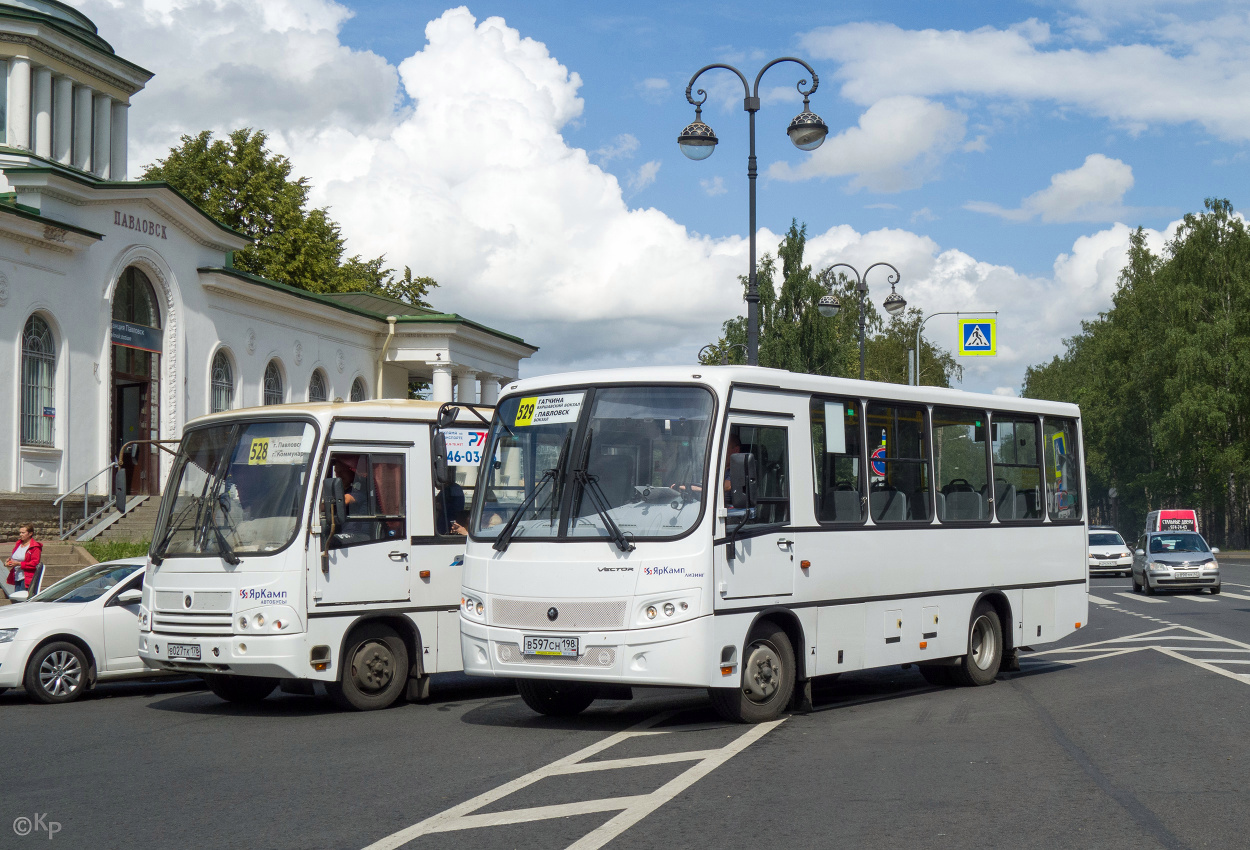 Saint Petersburg, PAZ-320402-05 "Vector" # В 597 СН 198