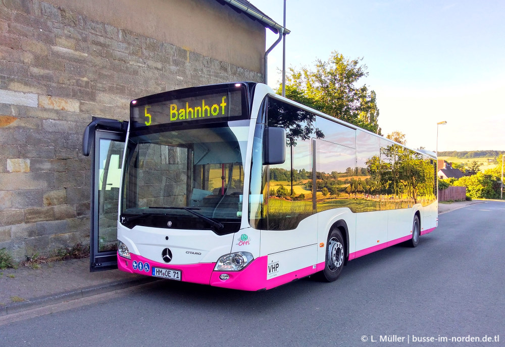 Нижняя Саксония, Mercedes-Benz Citaro C2 hybrid № 71