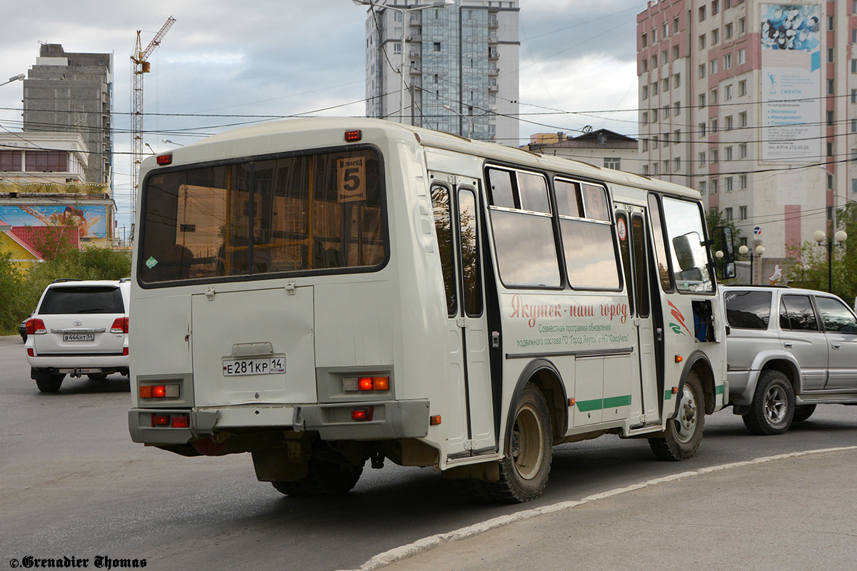 Саха (Якутия), ПАЗ-32054 № Е 281 КР 14