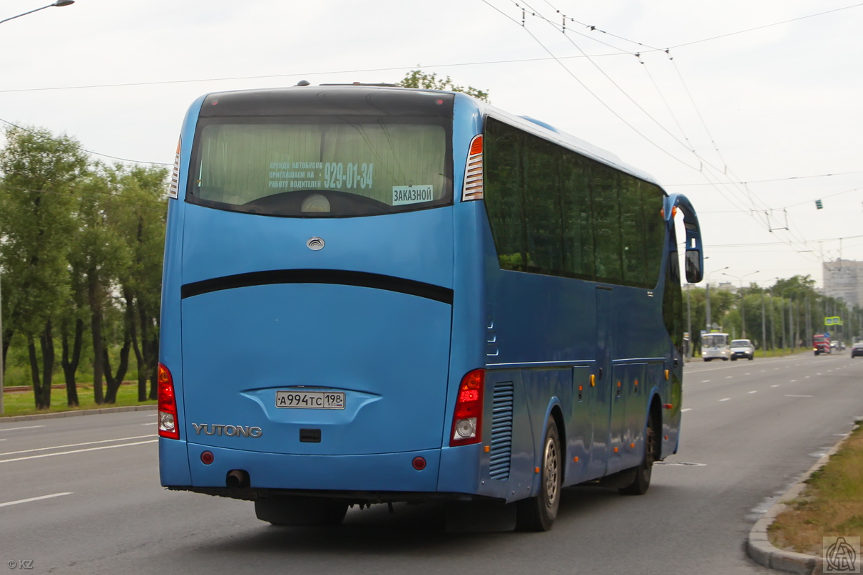 Санкт-Петербург, Yutong ZK6129H № А 994 ТС 198