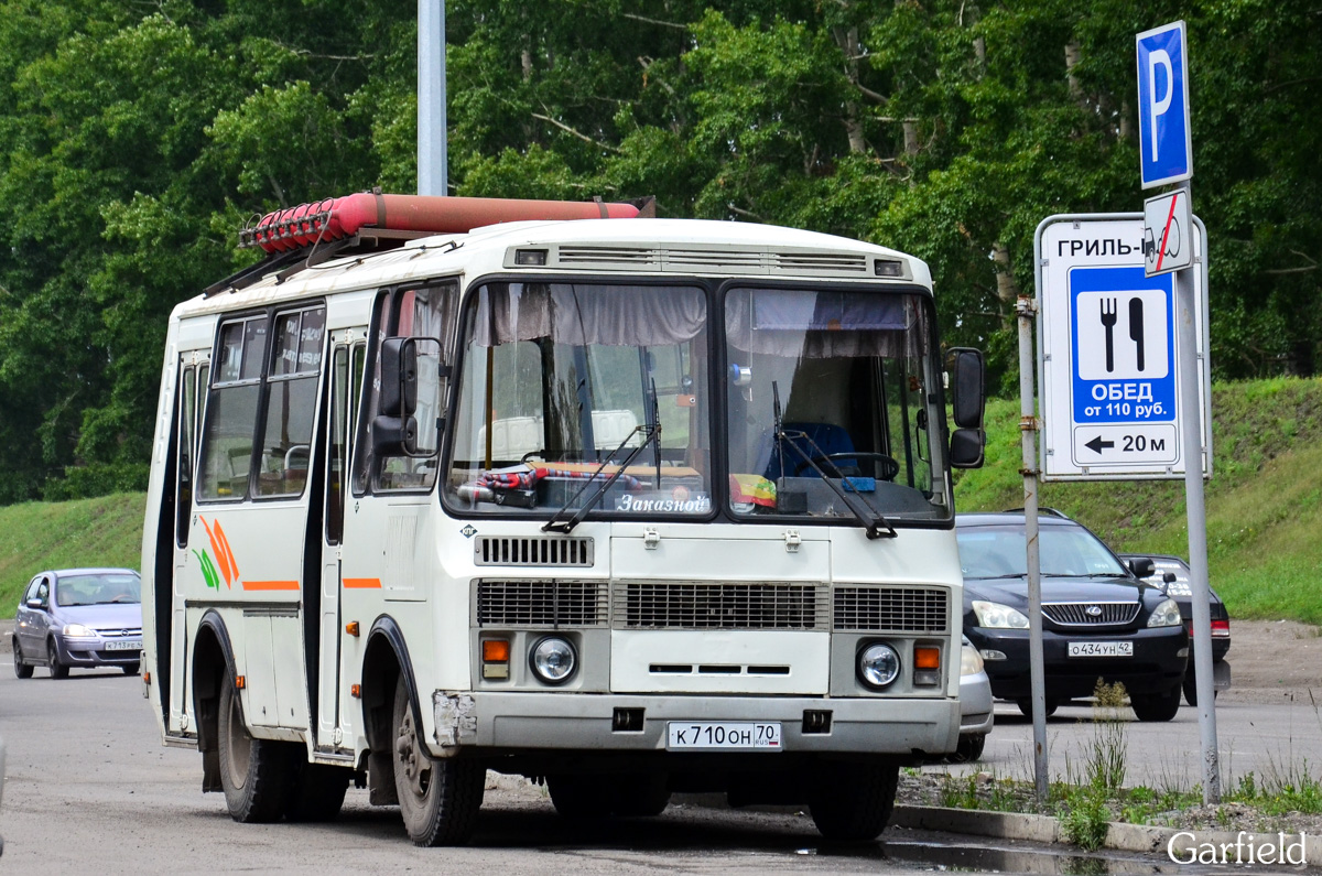 Кемеровская область - Кузбасс, ПАЗ-32054 № К 710 ОН 70