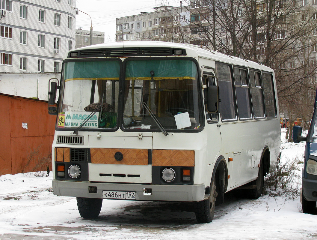 Нижегородская область, ПАЗ-32054 № К 486 НТ 152