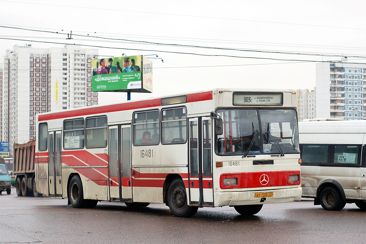 Москва, Mercedes-Benz O325 № 16481