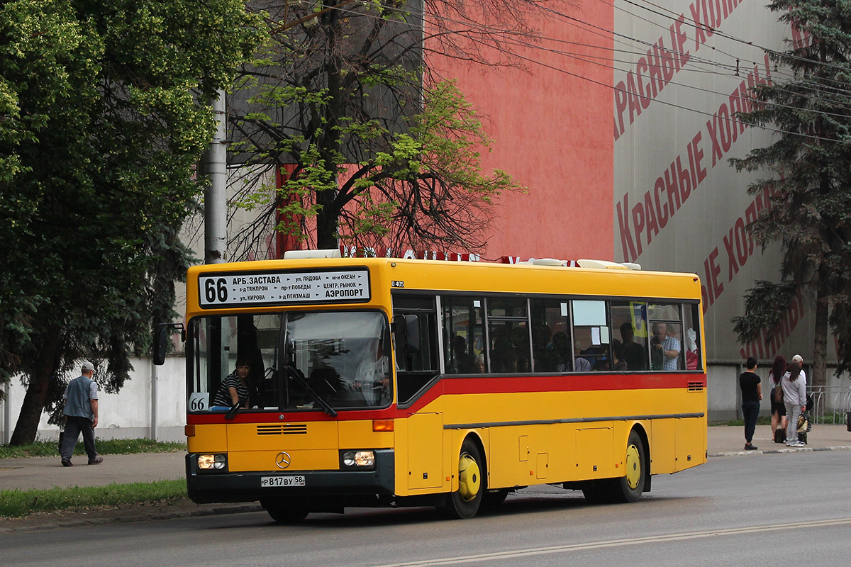 Penza region, Mercedes-Benz O405 # Р 817 ВУ 58