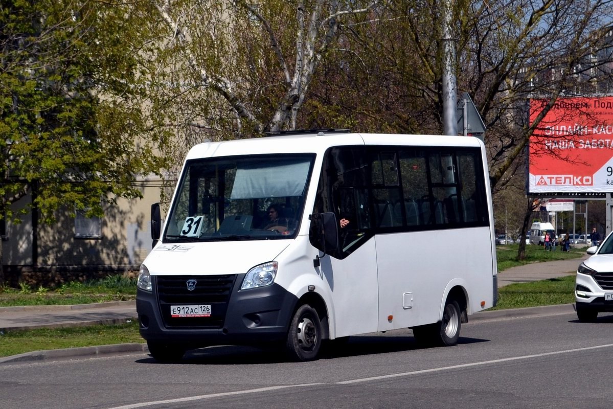 Ставропольский край, ГАЗ-A64R42 Next № Е 912 АС 126