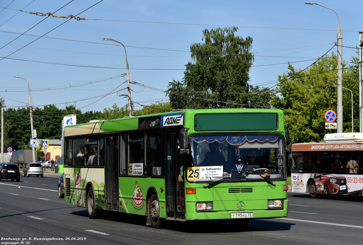 Владимирская область, Mercedes-Benz O405N2 № Е 595 НВ 33