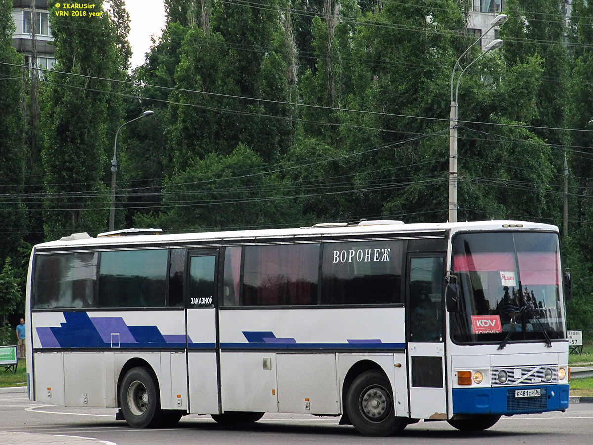 Воронежская область, Van Hool T8 Alizée 310 № Е 481 СР 36