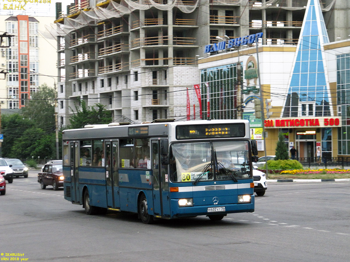 Воронежская область, Mercedes-Benz O405 № М 602 ХТ 36