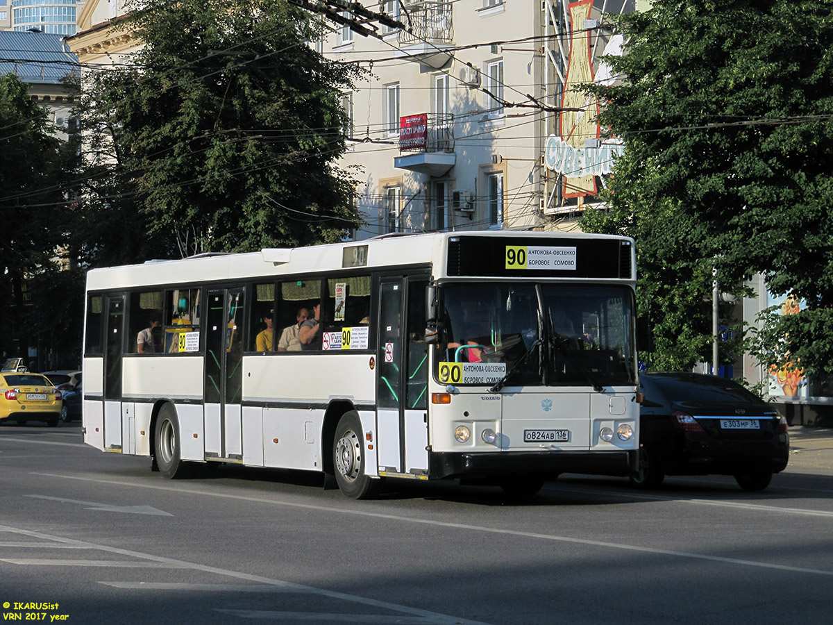 Воронежская область, Carrus K204 City № О 824 АВ 136