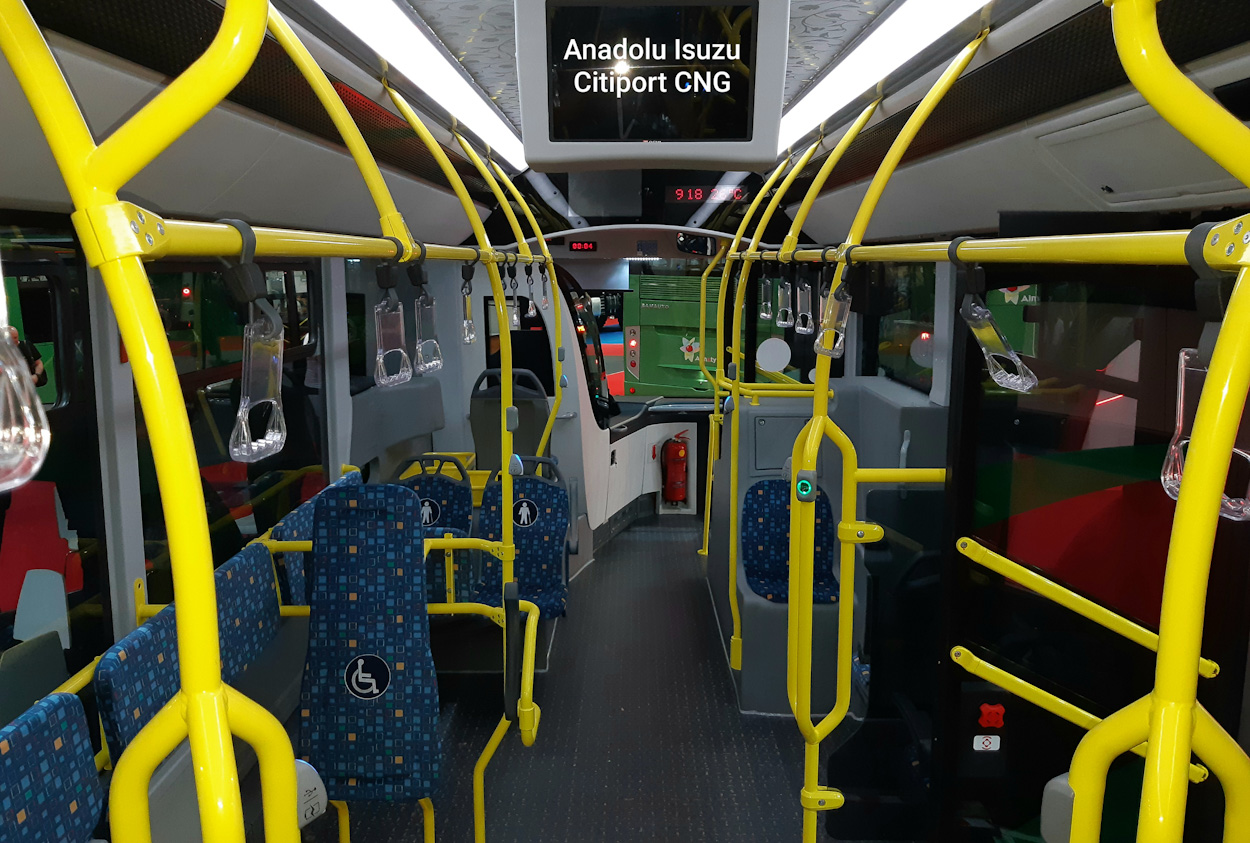 Алматы, Anadolu Isuzu Citiport 12 CNG № б/н 4; Алматы — Выставка "Busworld Central Asia Almaty-2019"