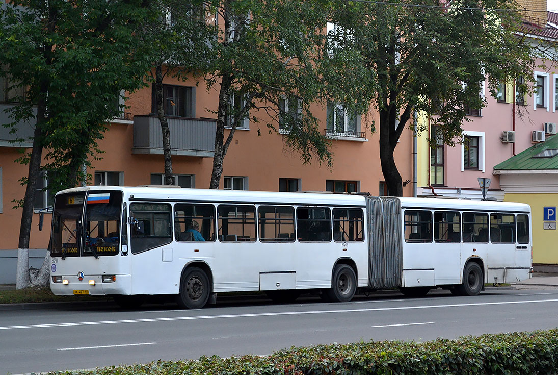 Псковская область, Mercedes-Benz O345G № 678