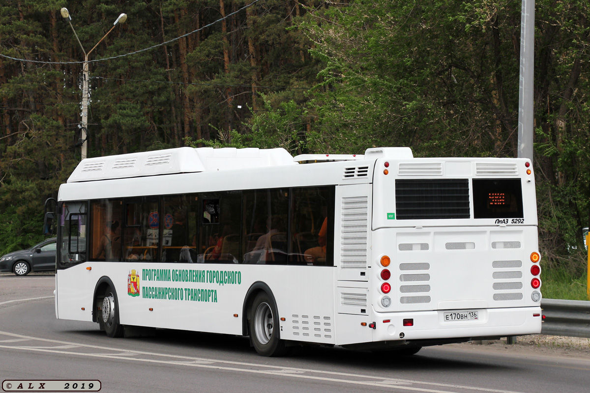 Воронежская область, ЛиАЗ-5292.67 (CNG) № Е 170 ВН 136