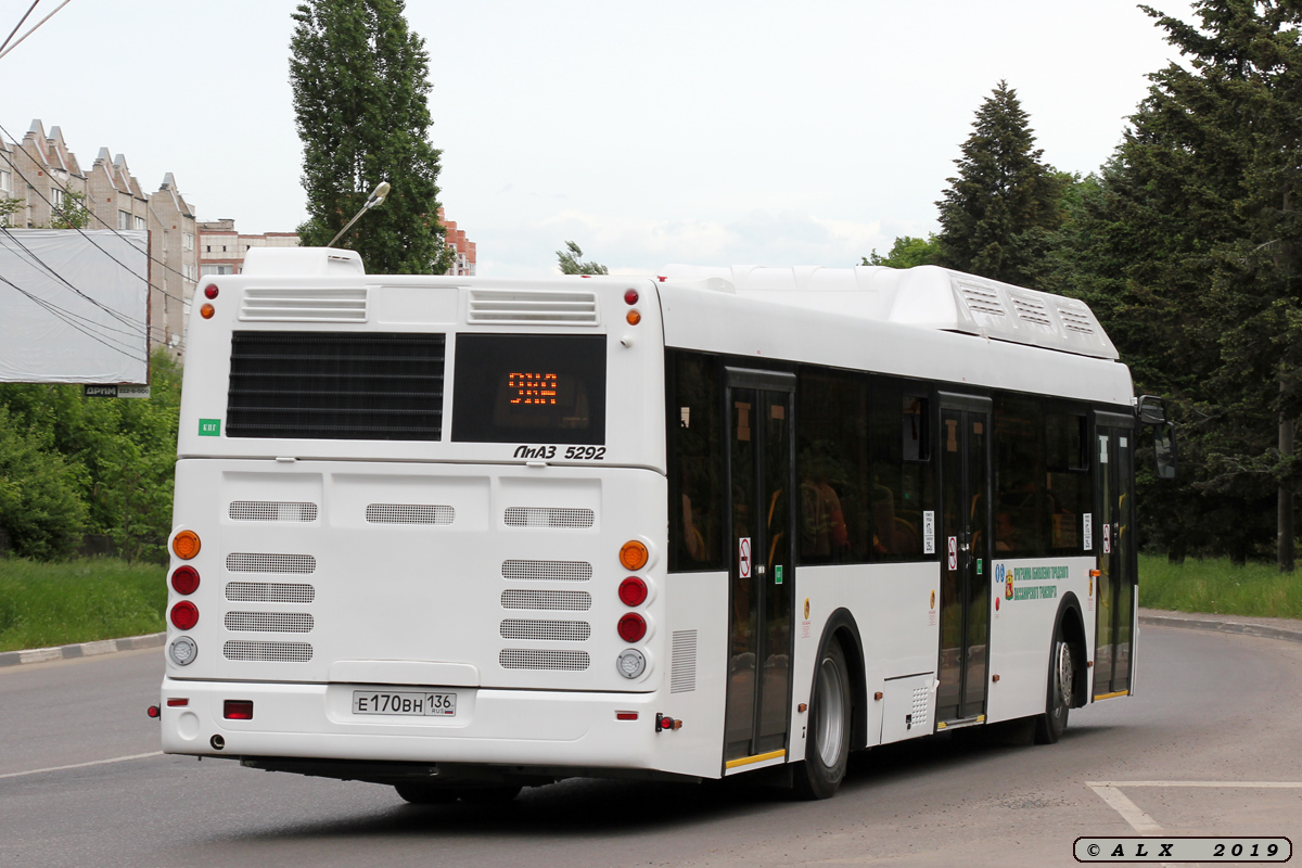 Воронежская область, ЛиАЗ-5292.67 (CNG) № Е 170 ВН 136