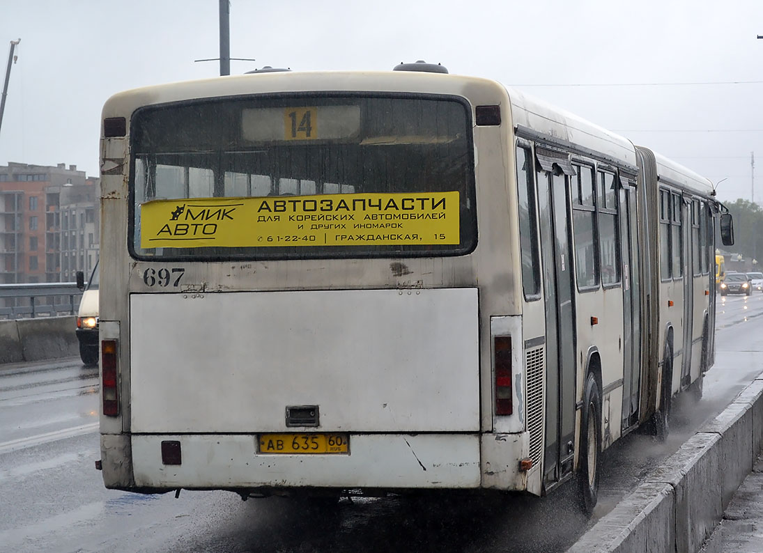 Псковская область, Mercedes-Benz O345G № 697