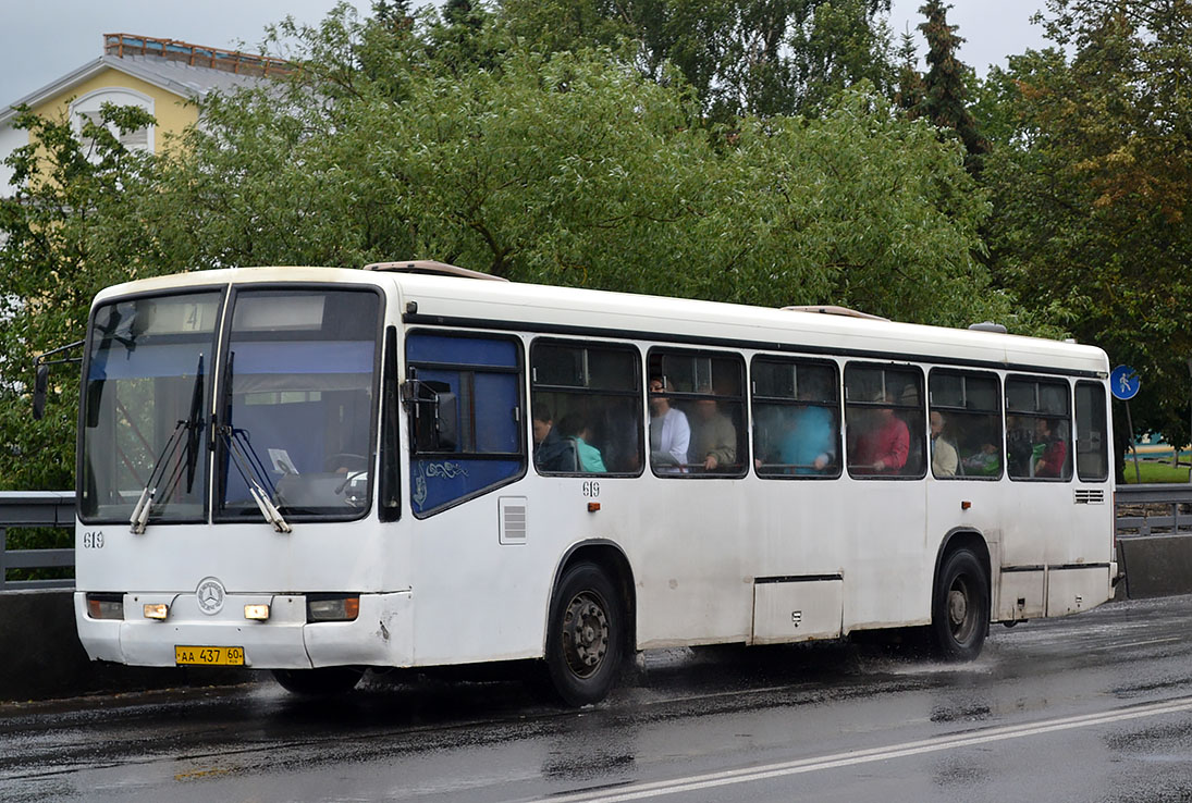 Псковская область, Mercedes-Benz O345 № 619