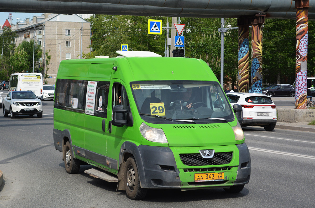 Тюменская область, Нижегородец-2227SK (Peugeot Boxer) № АА 343 72