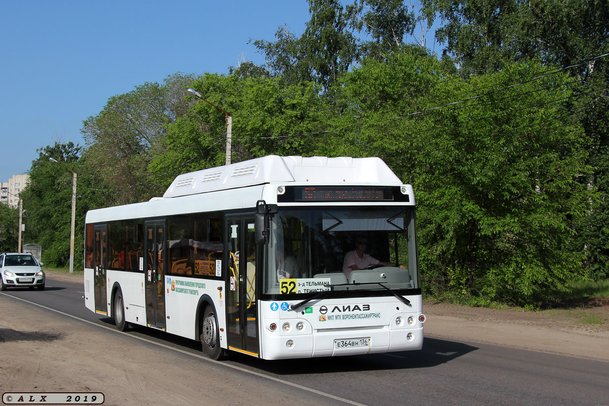 Воронежская область, ЛиАЗ-5292.67 (CNG) № Е 364 ВН 136