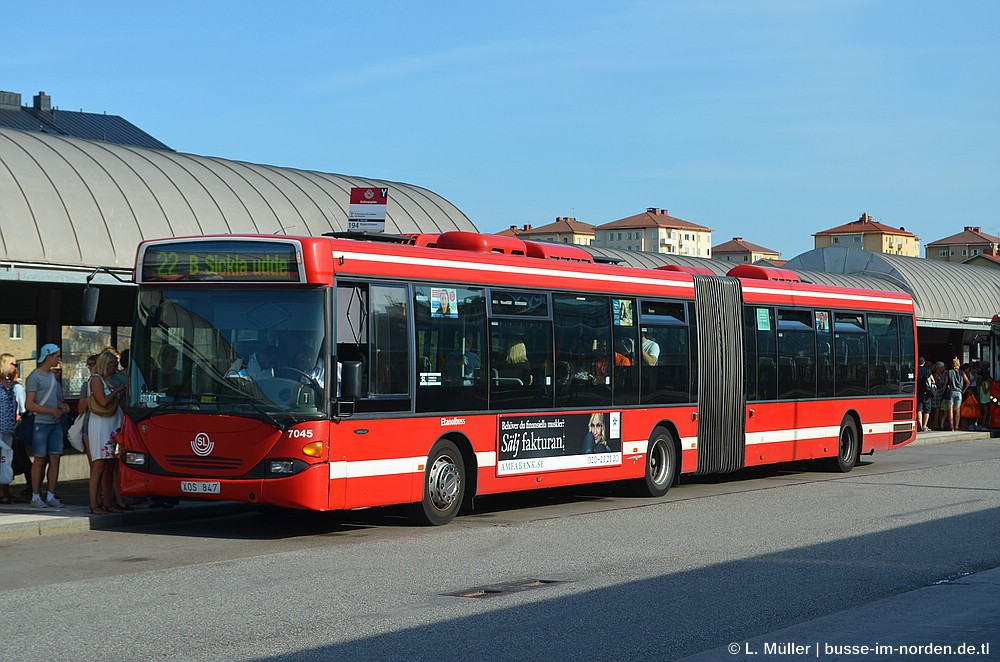 Швеция, Scania OmniLink I № 7045