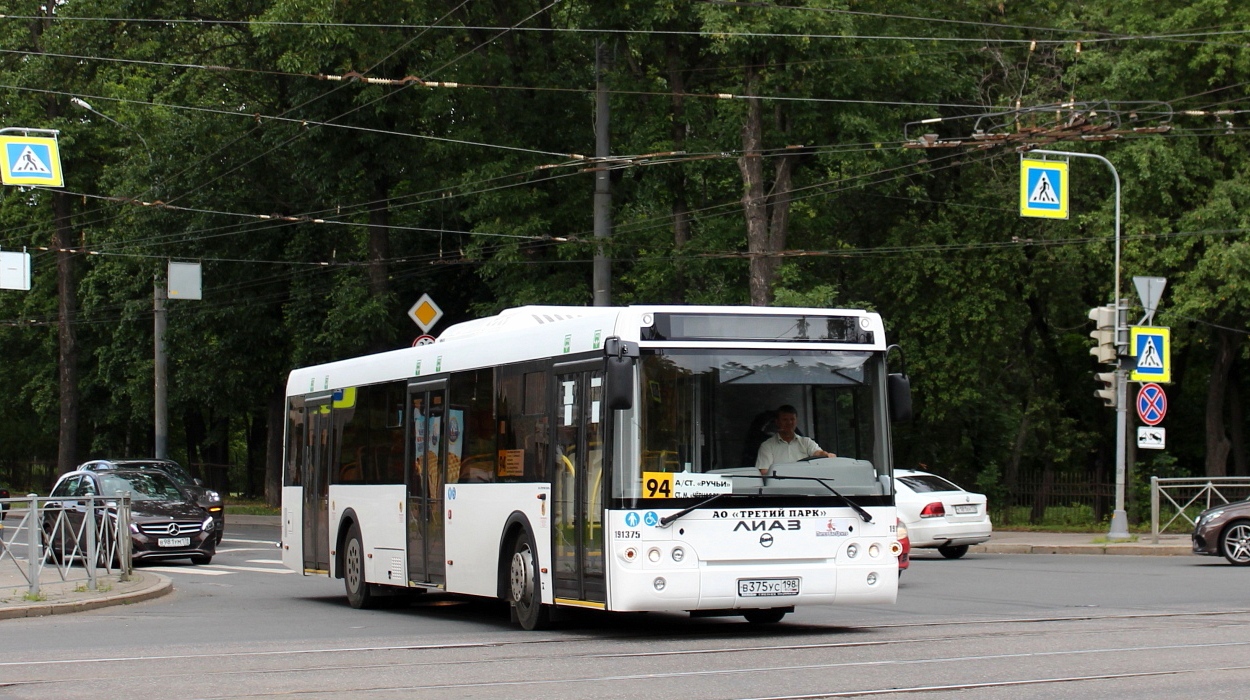 Санкт-Петербург, ЛиАЗ-5292.65 № В 375 УС 198