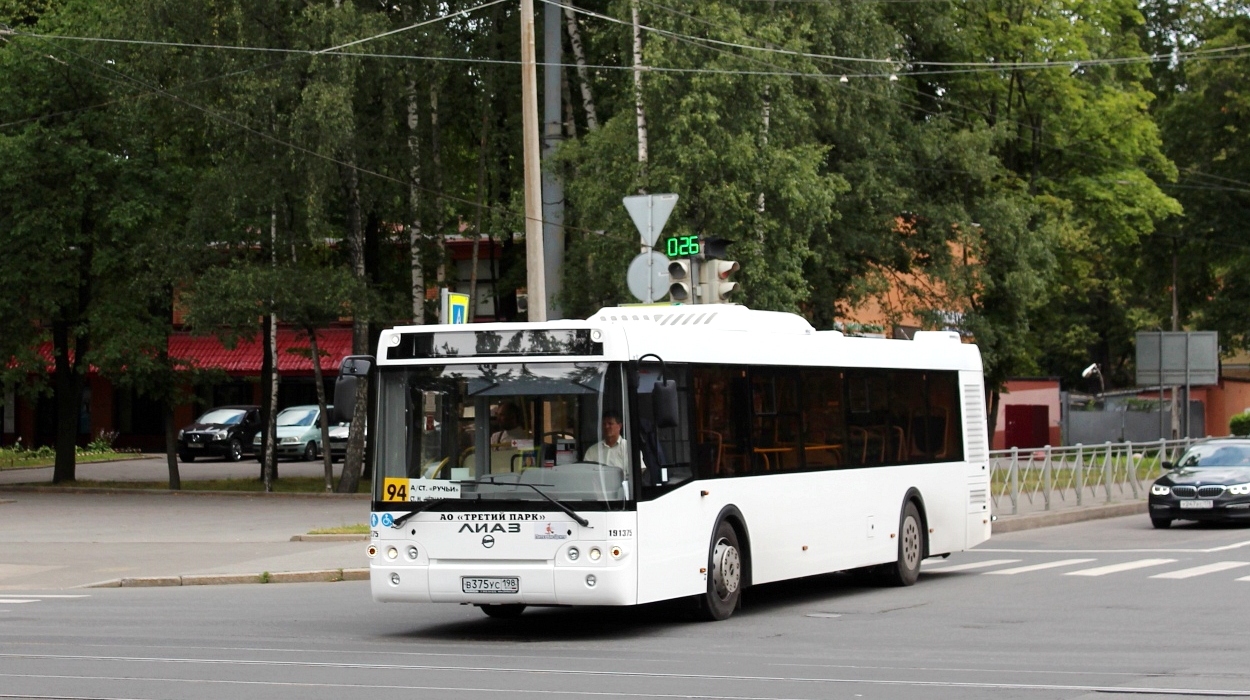 Санкт-Петербург, ЛиАЗ-5292.65 № В 375 УС 198