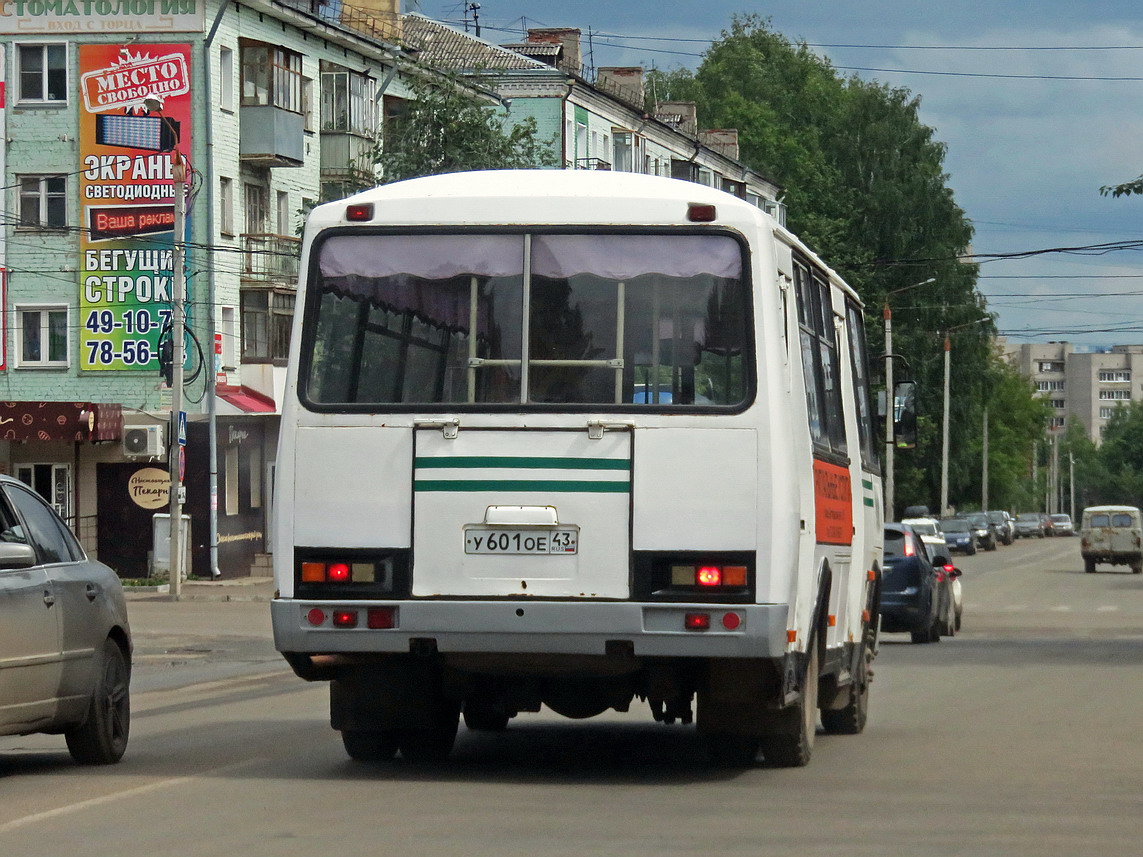 Кировская область, ПАЗ-32054 № У 601 ОЕ 43