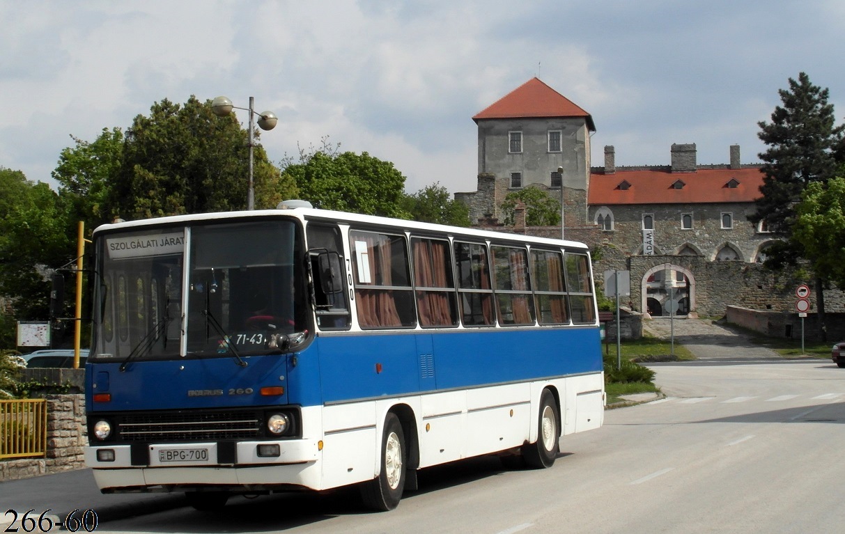 Ungarn, Ikarus 260.50 Nr. BPG-700; Ungarn — Photo tours