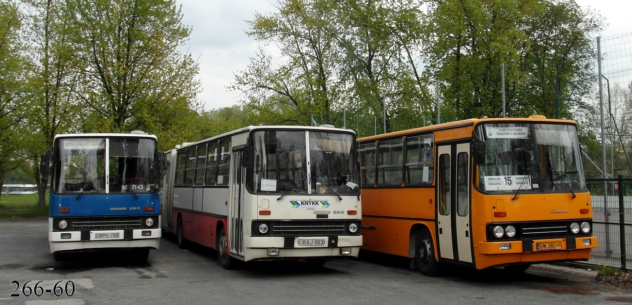 Венгрия, Ikarus 260.50 № BPG-700; Венгрия, Ikarus 280.33M № BAJ-063; Польша, Ikarus 260.32 № 3932; Венгрия — Фототуры