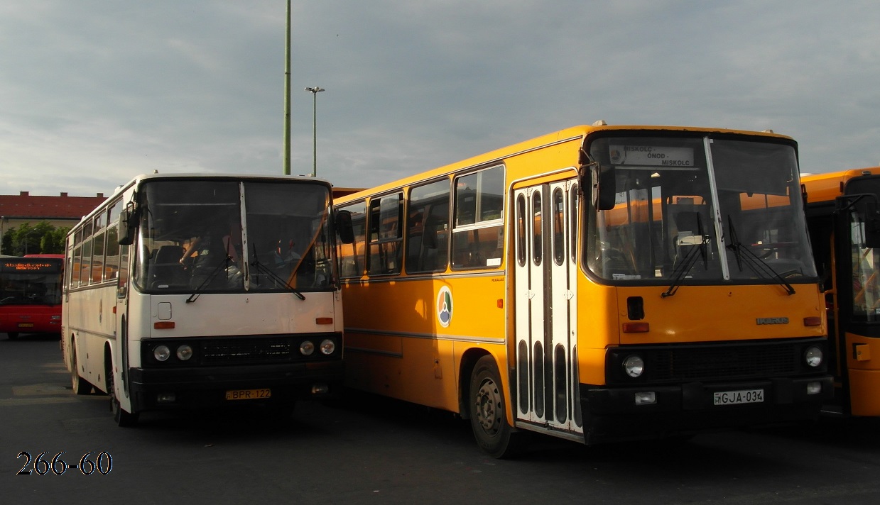 Венгрия, Ikarus 256.50VL № BPR-122; Венгрия, Ikarus 280 (Borsod Volán) № GJA-034; Венгрия — Фототуры