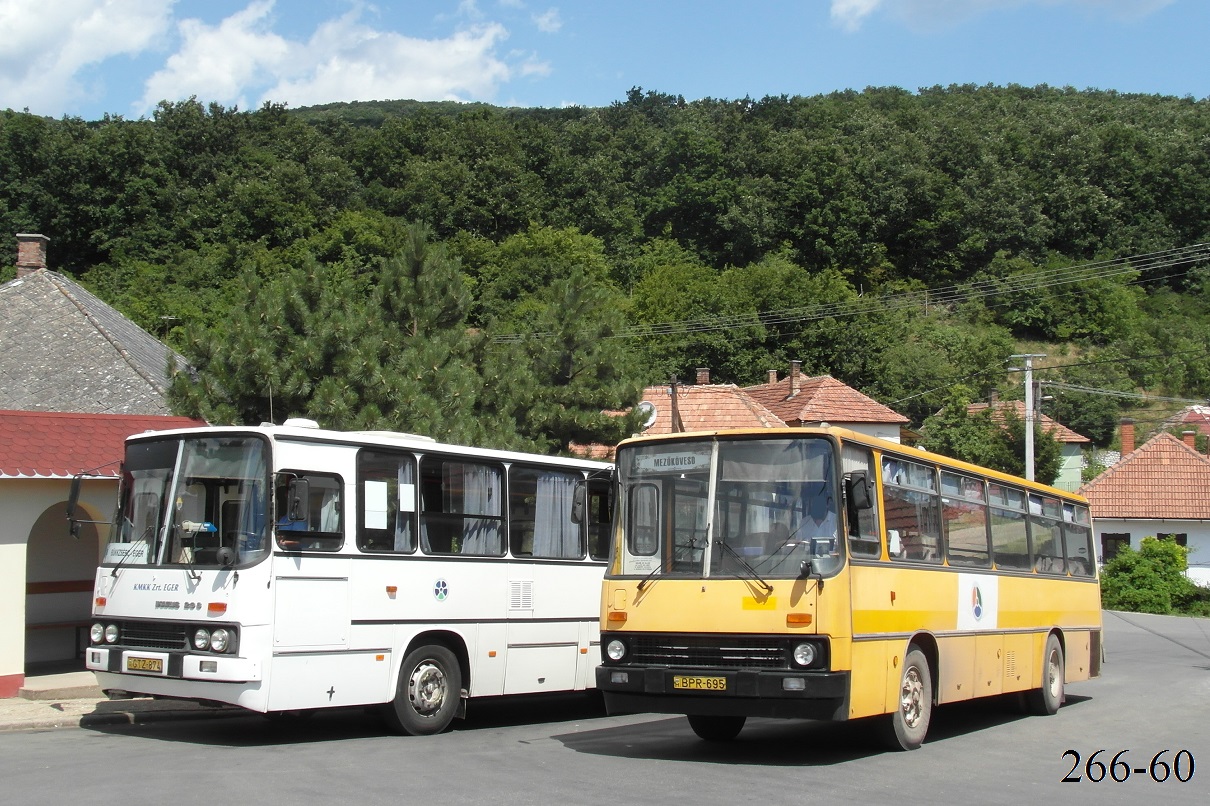 Венгрия, Ikarus 263.10 № GTZ-874; Венгрия, Ikarus 266 (Borsod Volán) № BPR-695; Венгрия — Фототуры