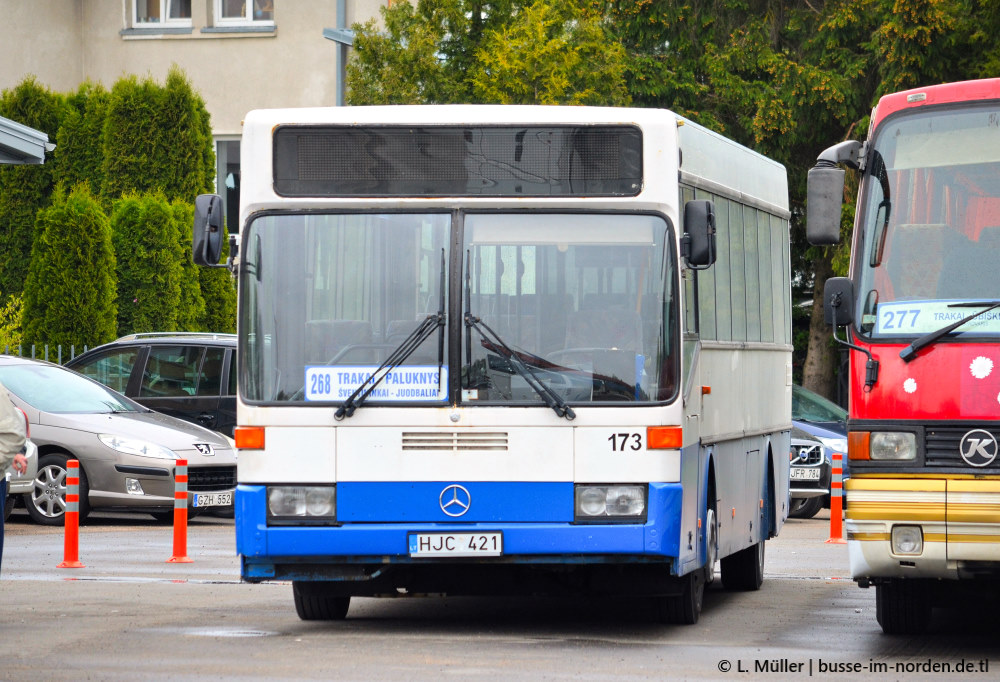 Литва, Mercedes-Benz O405 № 173