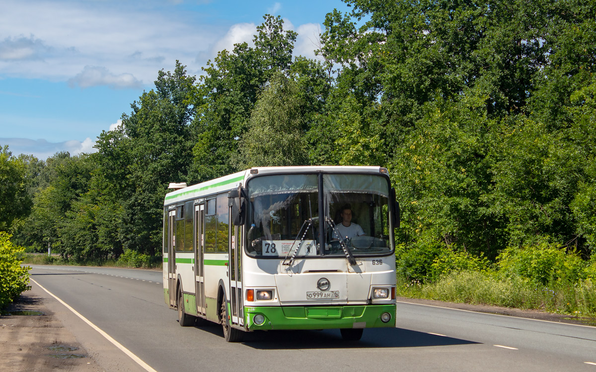 Ярославская область, ЛиАЗ-5256.53 № 636