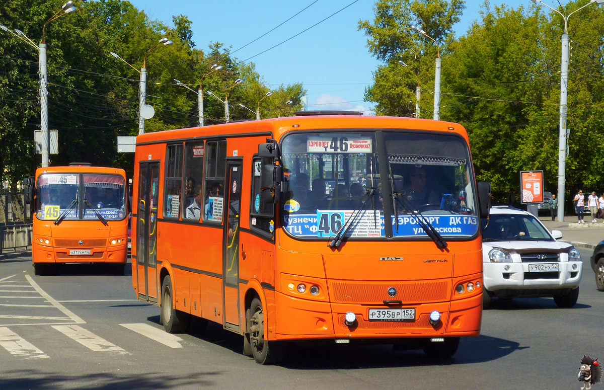 Нижегородская область, ПАЗ-320414-05 "Вектор" № Р 395 ВР 152