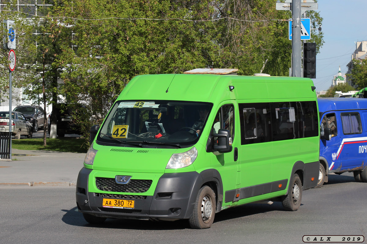 Тюменская область, Нижегородец-2227SK (Peugeot Boxer) № АА 380 72